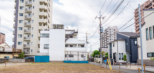つくばみらい市の⼟地価格情報